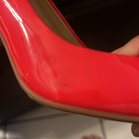 MICHAEL Michael Kors Coral Reef Flex Mid Pointed Toe Pumps Patent Leather Shiny - Picture 8 of 10